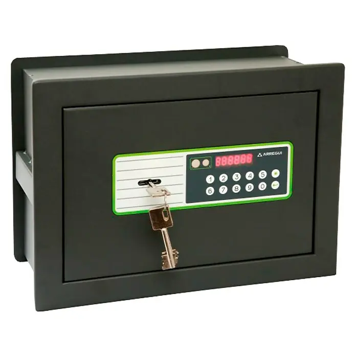 Arregui Caja fuerte empotrable Supra 241060 - Cerradura de combinación electrónica, L x An x Al: 36 x 25 x 39 cm