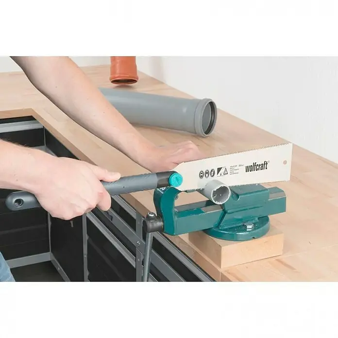 Wolfcraft Sierra japonesa Ryoba - Longitud de hoja: 240 mm