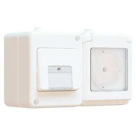 Elektro Material Fluid Combinación de interruptores para estancias con humedad