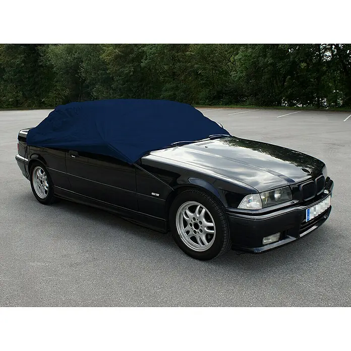 APA Auto-Halbgarage - Größe: L, 266 x 165 x 58 cm - Rechte Seitenansicht