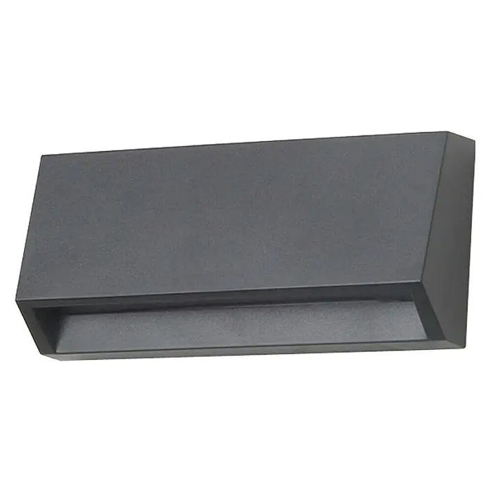 Forlight Aplique exterior LED 0126 Grove - 1,6 W, 3,3 x 10 x 6 cm, Antracita, IP65