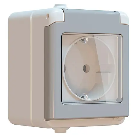Elektro Material Fluid Enchufe para estancias con humedad