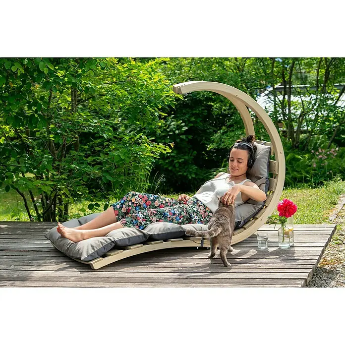 Amazonas Hängeliege Swing Lounger - L x B x H: 240 x 75 x 114 cm