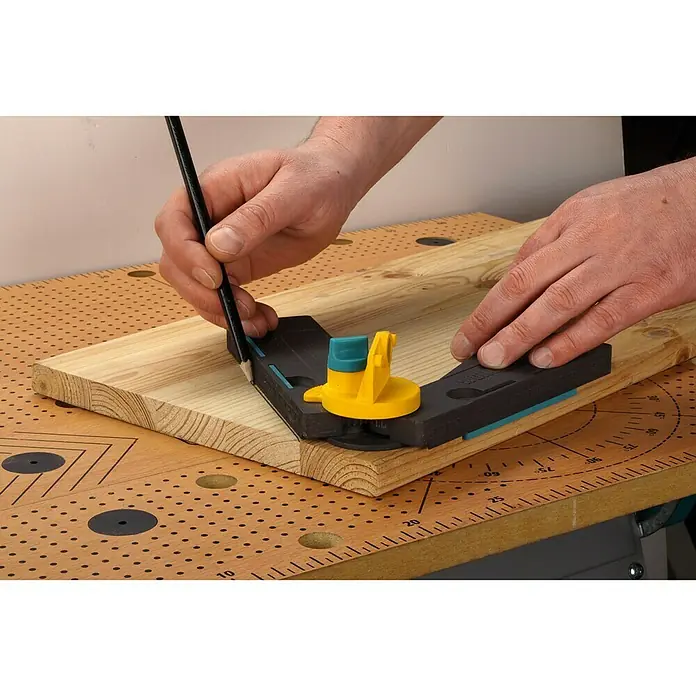 Wolfcraft Kutomjer - Kutnik: 30 ° - 180 ° - Proizvod u upotrebi