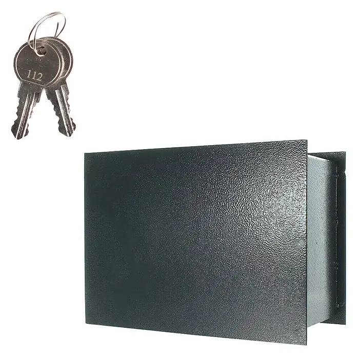 Rottner Wandtresor Wallmatic - Elektronisches Zahlenschloss, 19 x 38 x 28 cm