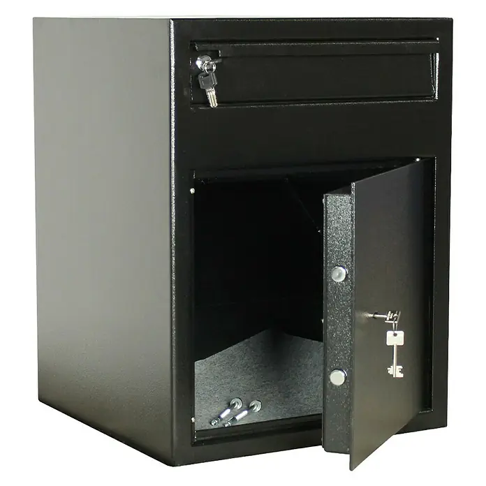 Rottner Einwurftresor Cashmatic 2 - 47 x 46 x 60 cm, Doppelbartschloss