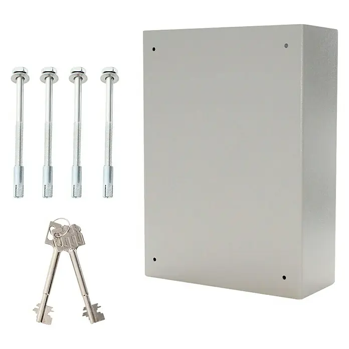Rottner Schlüsselkasten Premium - Geeignet für: 200 Schlüssel, Doppelbartschloss, L x B x H: 22 x 46 x 63,5 cm