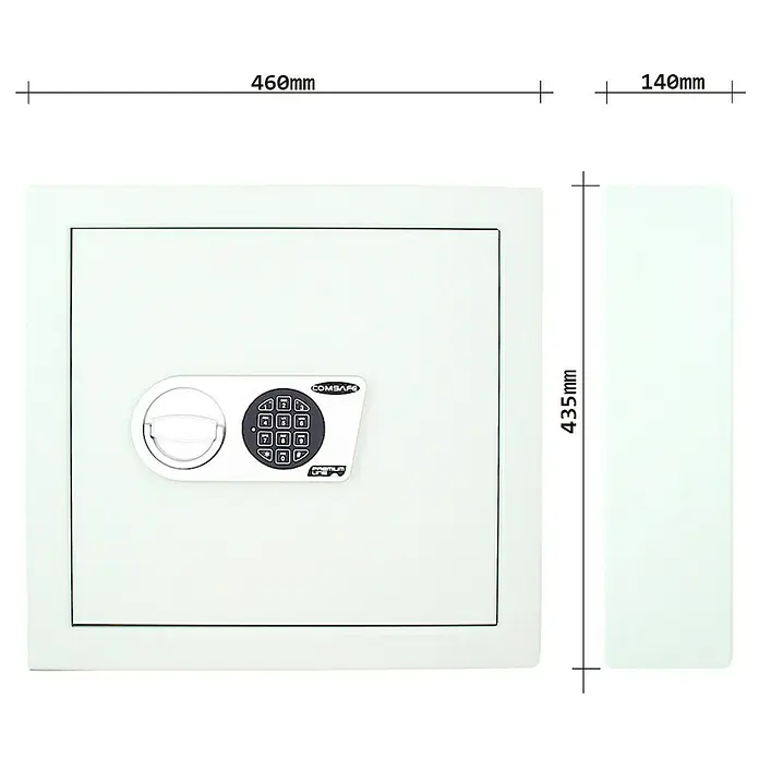 Rottner Schlüsselkasten Premium - Geeignet für: 70 Schlüssel, Elektronisches Zahlenschloss, L x B x H: 14 x 46 x 43,5 cm