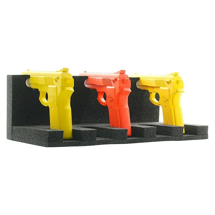 Rottner Kurzwaffenhalter - L x B x H: 20 x 37,5 x 13,5 cm, Geeignet für: Max. 5 Kurzwaffen ohne Munition