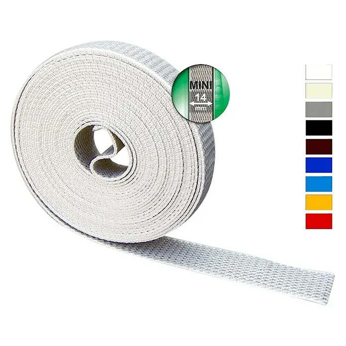 Schellenberg Rollladengurt - Rot, Länge: 6 m, Gurtbreite: 14 mm
