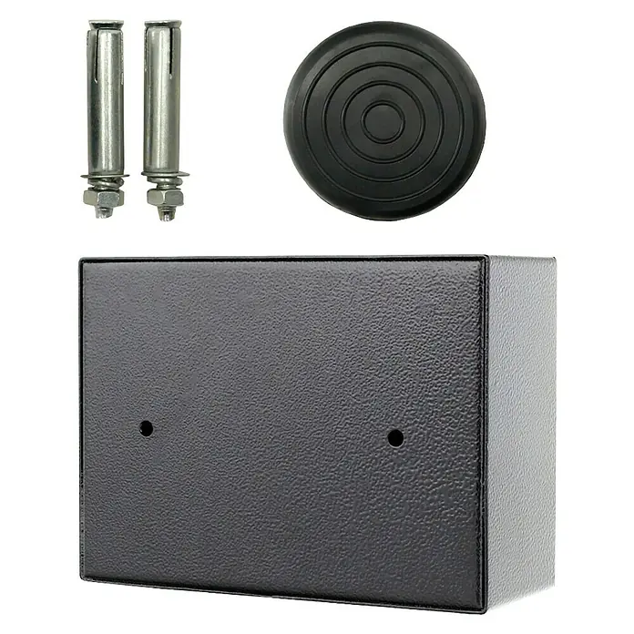 Rottner Schlüsselkasten X-Key - Zahlenschloss mechanisch, L x B x H: 17 x 23 x 9 cm, Anthrazit