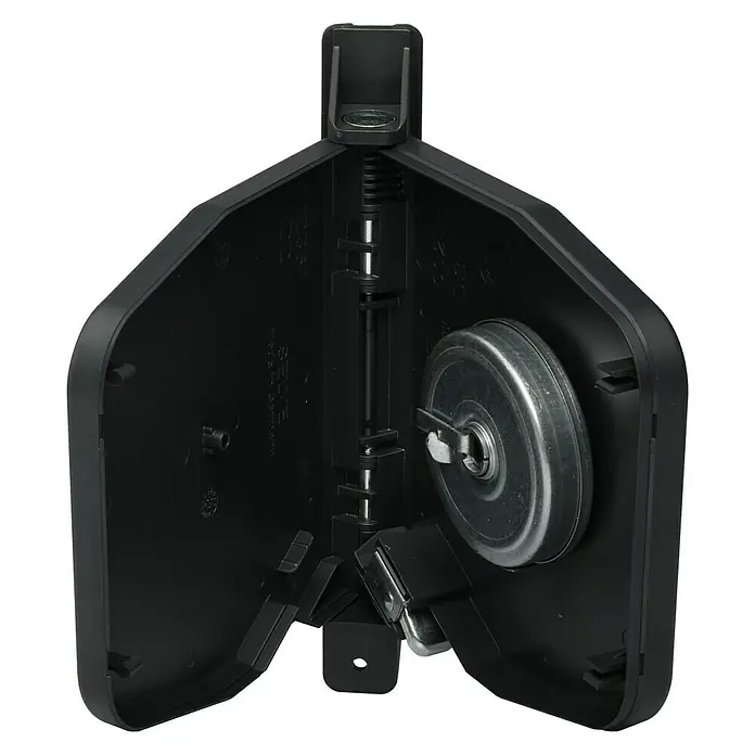 Schellenberg Aufschraubwickler Flexo - 140 x 25 x 165 mm, Geeignet für: Rollladen-Mini-Systeme, Anthrazit