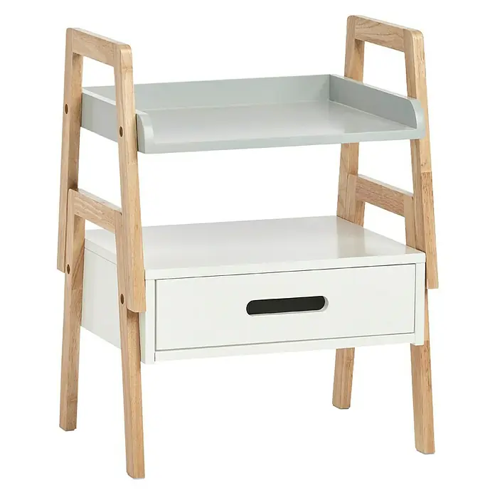Zeller Present Standregal Stapelregal - L x B x H: 400 x 305 x 320 mm - Rechte Seitenansicht