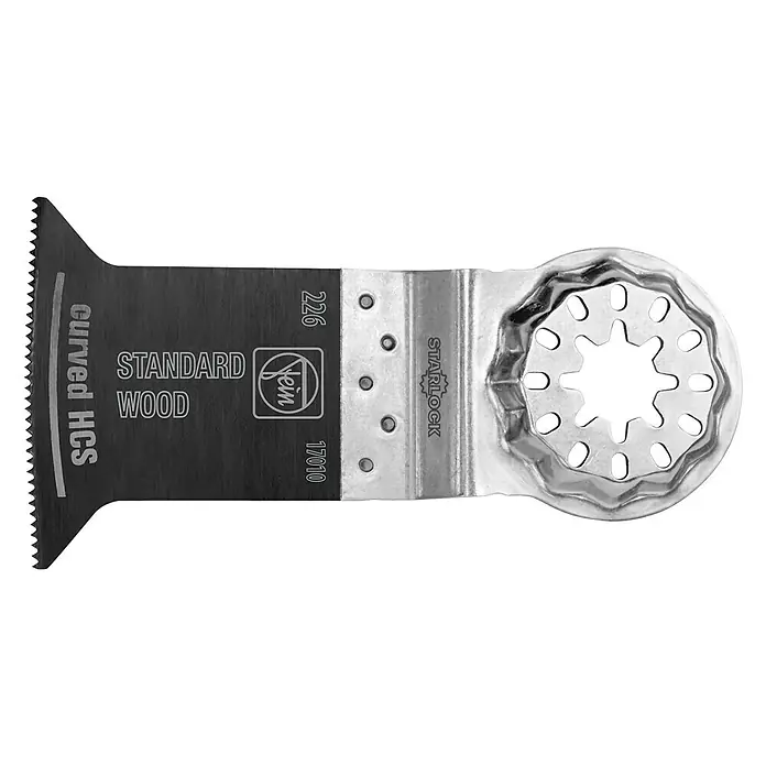 Fein Starlock Tauchsägeblatt E-Cut Curved - L x B: 50 x 50 mm, 1 Stk. - Vorderansicht