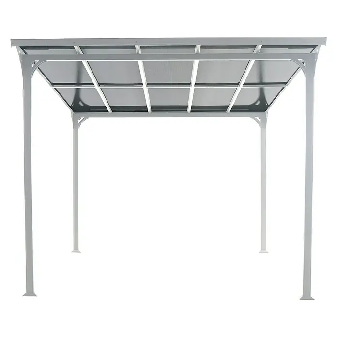 Sunfun Anstellpavillon Zypern - L x B: 400 x 297 cm, Anthrazit