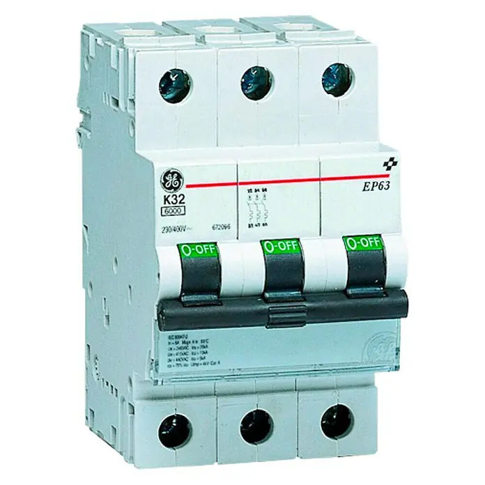 Eaton Magnetotérmico automático tripolar Moeller - 20 A, 3 polos