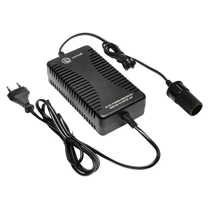 Xindar Transformador de corriente AC-DC 230VAC-12 - Negro
