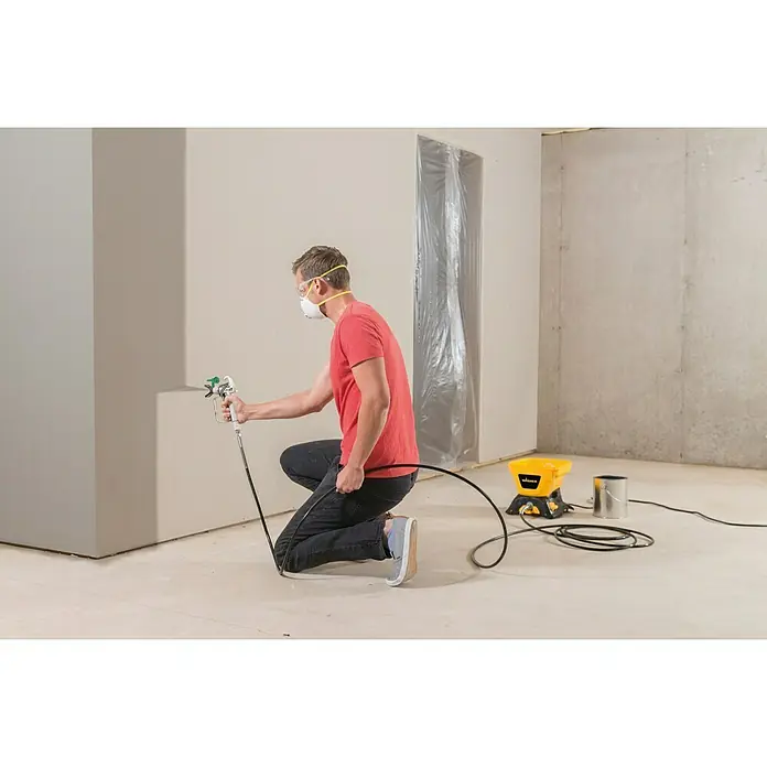 Wagner High Efficiency Airless Farbsprühsystem Control 150 M - 350 W, Förderleistung: 0,9 l/min - Anwendungsbeispiel