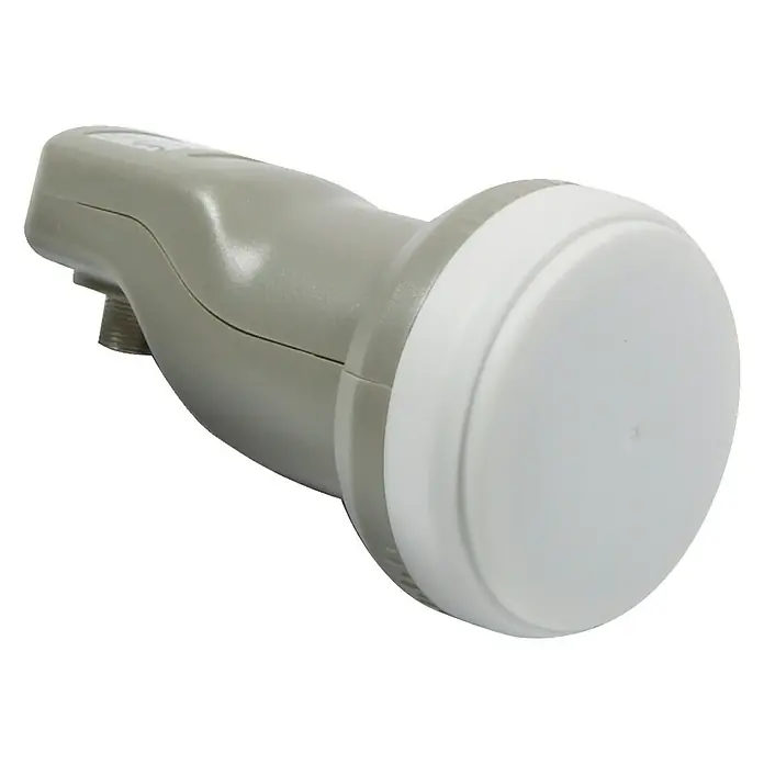 Metronic Single LNB universal - Toma de alimentación: 40 mm, Gris claro