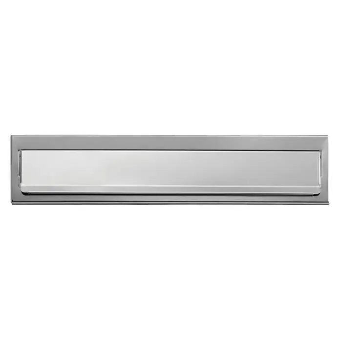 Arregui Bocacartas C-611 - L x An x Al: 34,2 x 7,3 x 2 cm, Acero inoxidable, Acero inoxidable