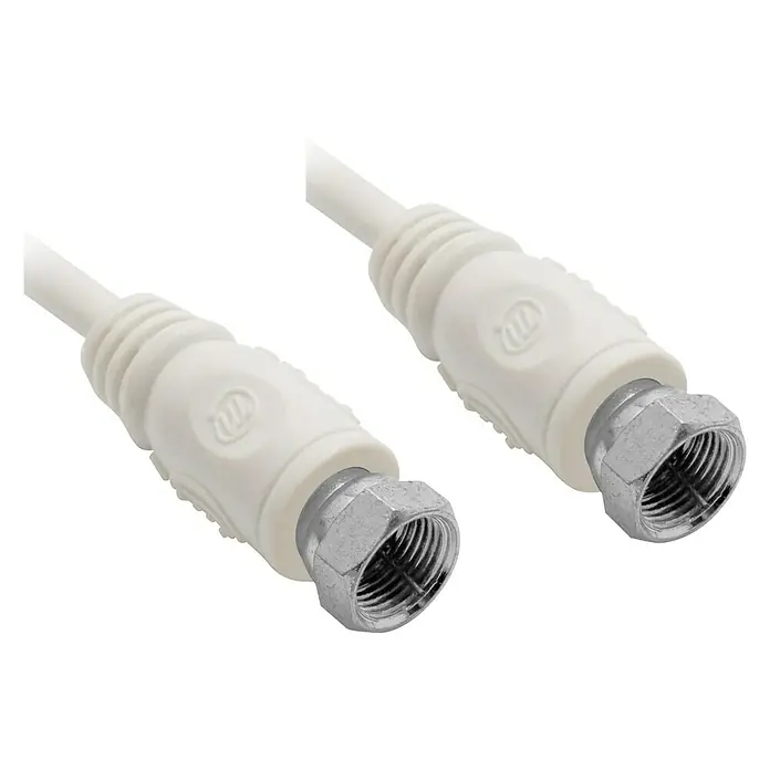 Metronic Cable de conexión SAT M-M - 0,5 m, Blanco, Macho - Macho