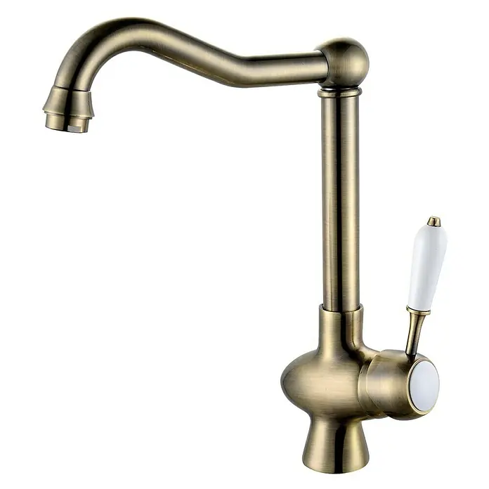 Rousseau Grifo de cocina Cook - Bronce, Permite ahorrar agua