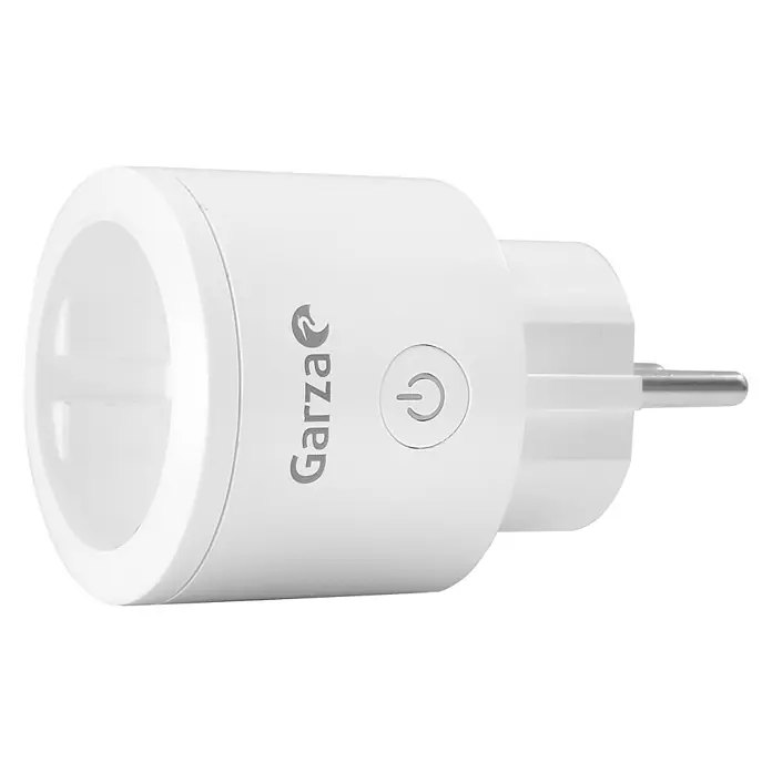 Garza Smart Home Enchufe inteligente Wifi Pack - Blanco, 2 ud., Potencia de conexión máx.: 3.680 W