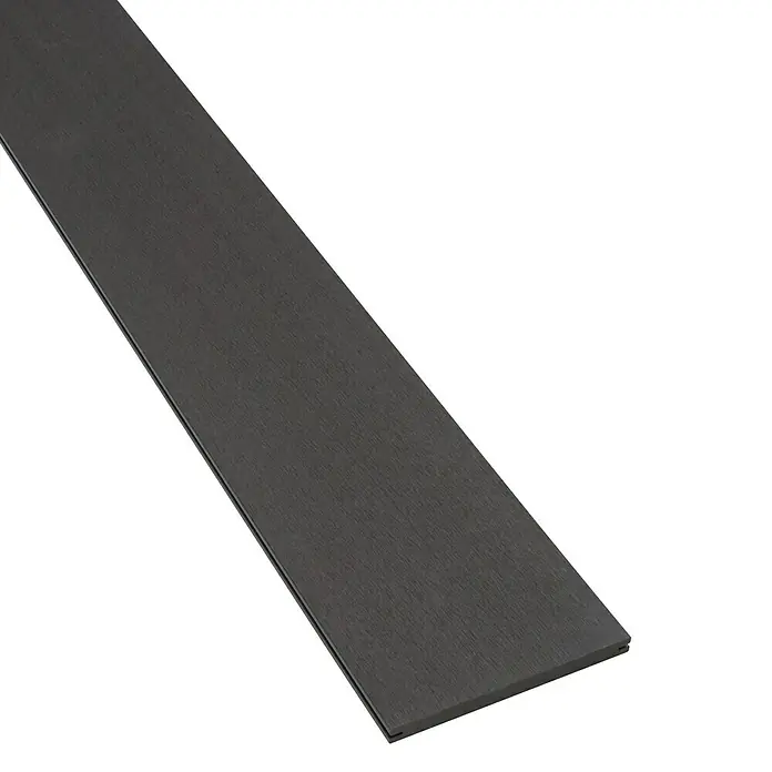 WPC-Terrassendiele Anthrazit - Anthrazit, 300 x 19 x 1,6 cm