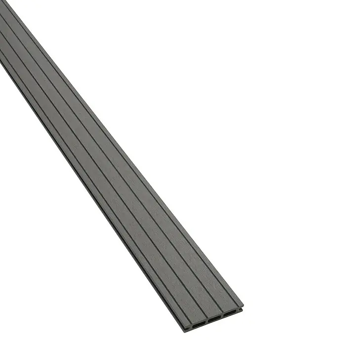 WPC-Terrassendiele Grey - Grau, 290 x 12 x 2 cm