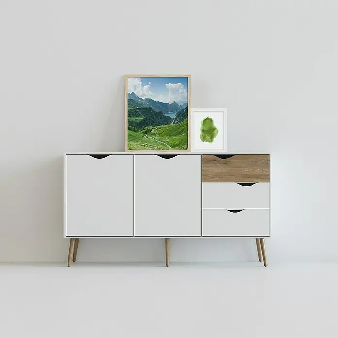 Nielsen Bilderrahmen Apollo - Schwarz, 20 x 20 cm, Holz - Stimmungsaufnahme