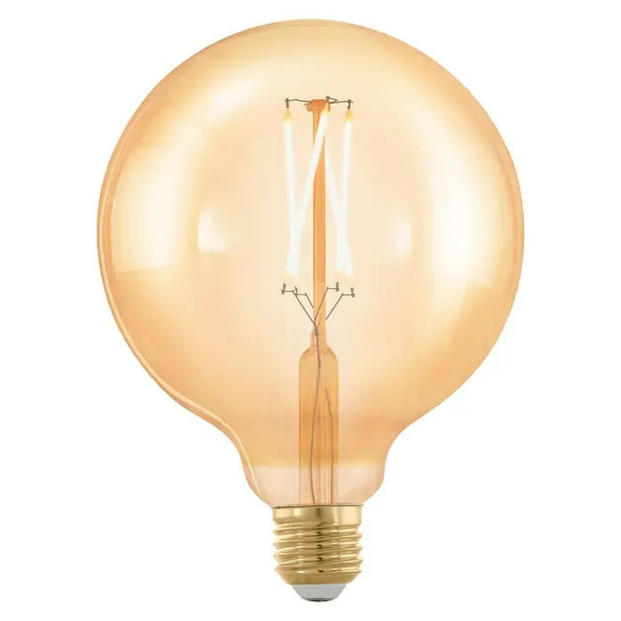 Eglo LED-Leuchtmittel - Globe, 4 W, E27, Warmweiß, Ø x L: 12,5 x 16,7 cm