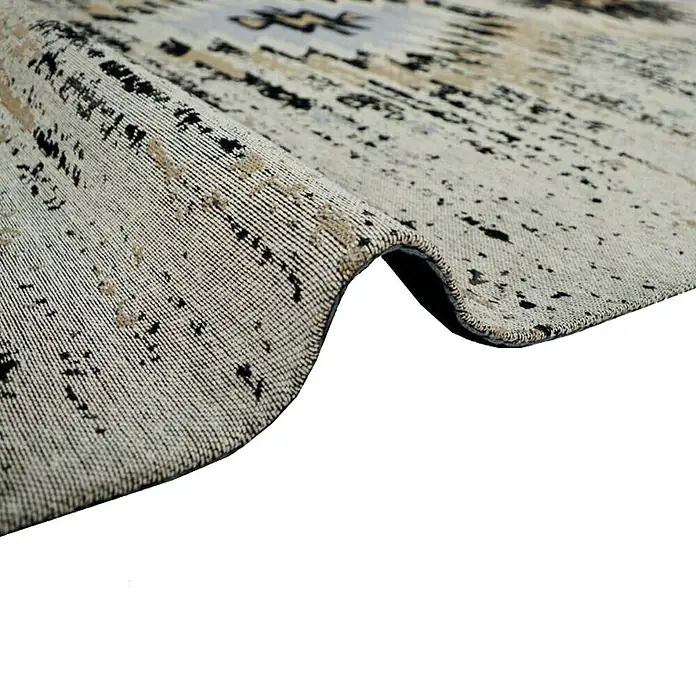 Kayoom Flachgewebeteppich Solitaire 210 - Multi, 150 x 80 cm, 100 % Baumwolle - Detailaufnahme