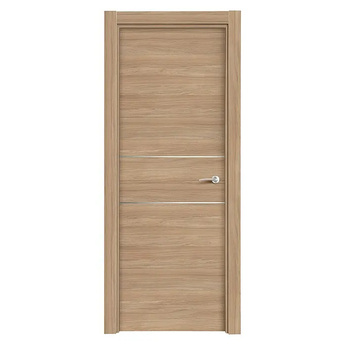 Puerta interior Roble Urban 200AL - 72,5 x 203 cm, Izquierda, Roble claro, Macizo