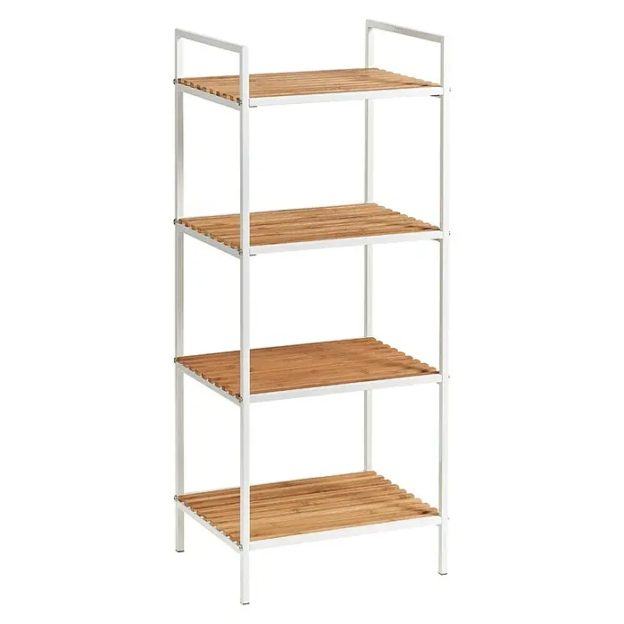 Zeller Present Estantería de baño Bambú - L x An x Al: 33 x 39 x 95 cm