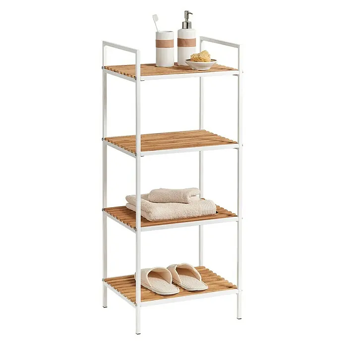 Zeller Present Estantería de baño Bambú - L x An x Al: 33 x 39 x 95 cm