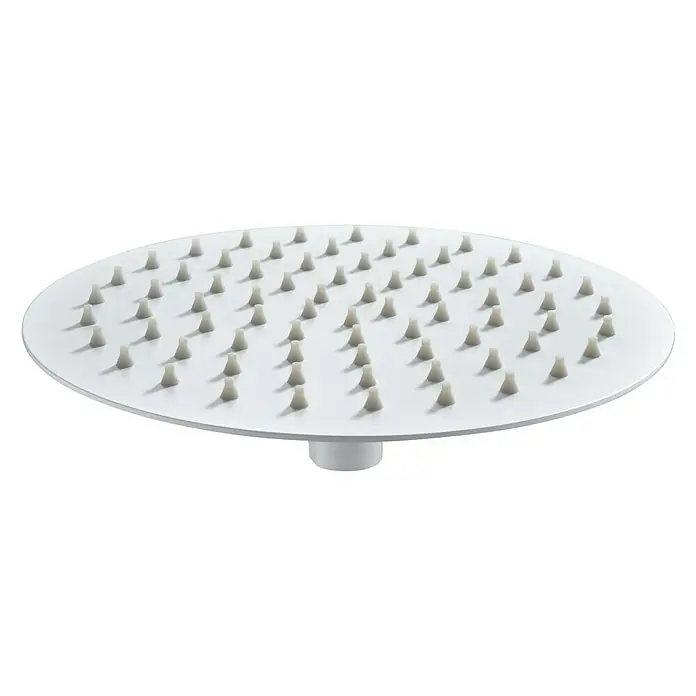 Imex Rociador de ducha Niza - Diámetro: 30 cm, Blanco, Redonda