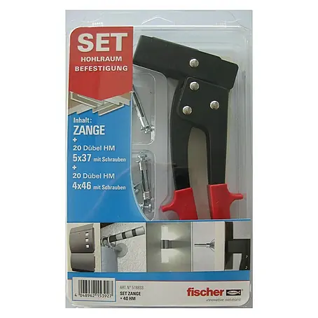 Fischer  Metall-Hohlraumdübel-Set