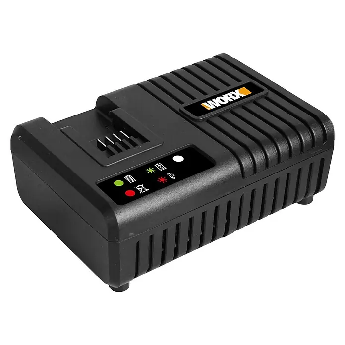 Worx Schnellladegerät WA3867 - Passend für: Worx Power X-Change Li-Ionen Akkus 14,4 - 20 V