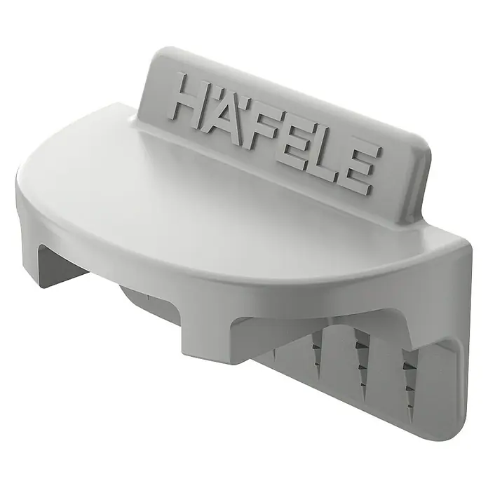 Häfele Achterwandverbinder Ixconnect RPC G 13/20 - l x b: 20 x 12,5 mm, Kunststof, Passend bij: Houtdiktes vanaf 12 mm - Vooraanzicht