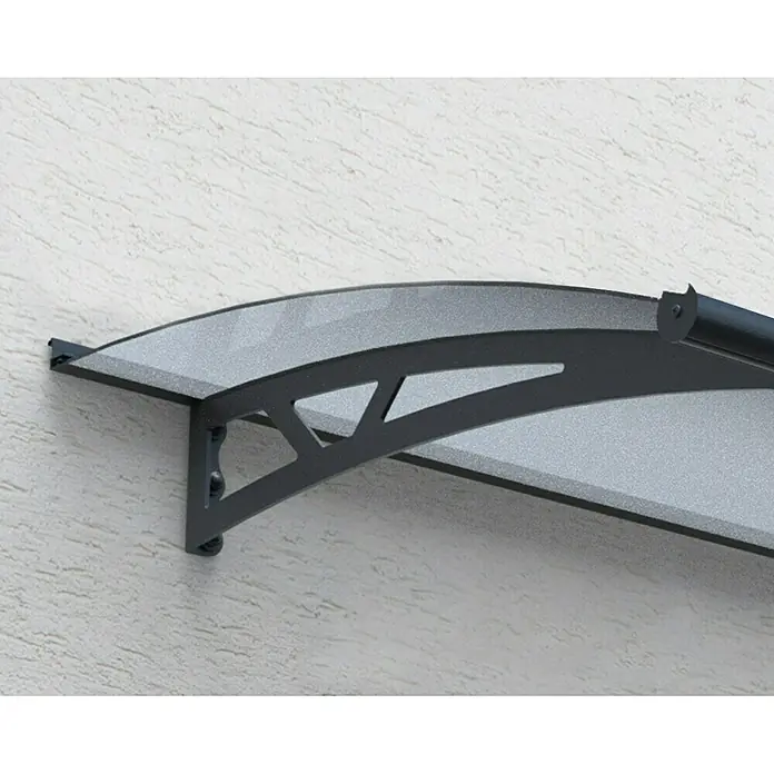 Solid Elements Nadstrešnica Pavo - 1.505 x 915 x 175 mm, Boja nosača: Antracit siva