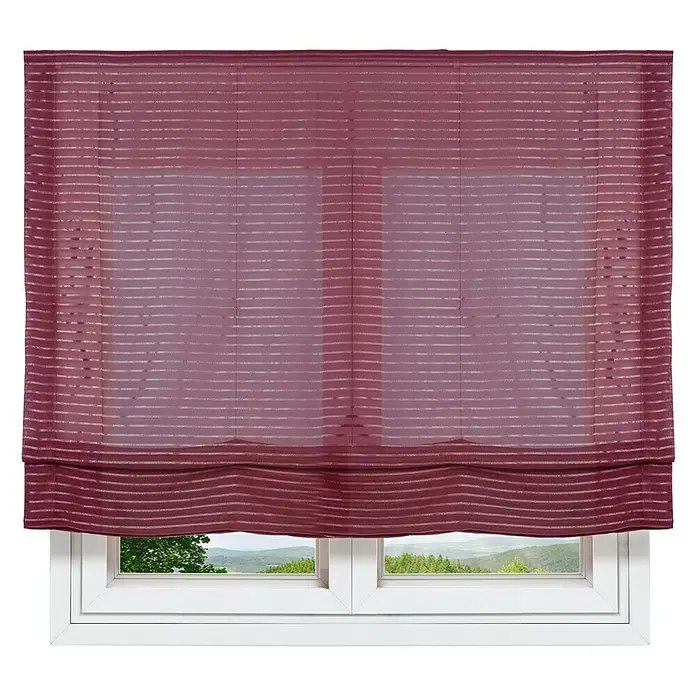 Estor plegable Charme - An x Al: 120 x 250 cm, Ciruela azul