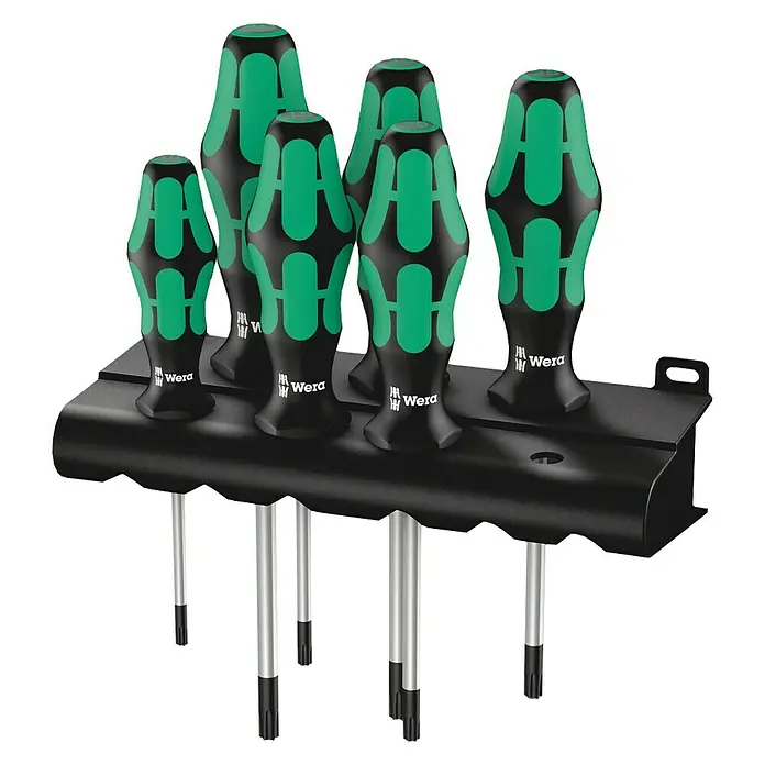 Wera Kraftform Plus Set odvijača za vijke 367/6 TORX - 6 -dij. - Pogled sprijeda