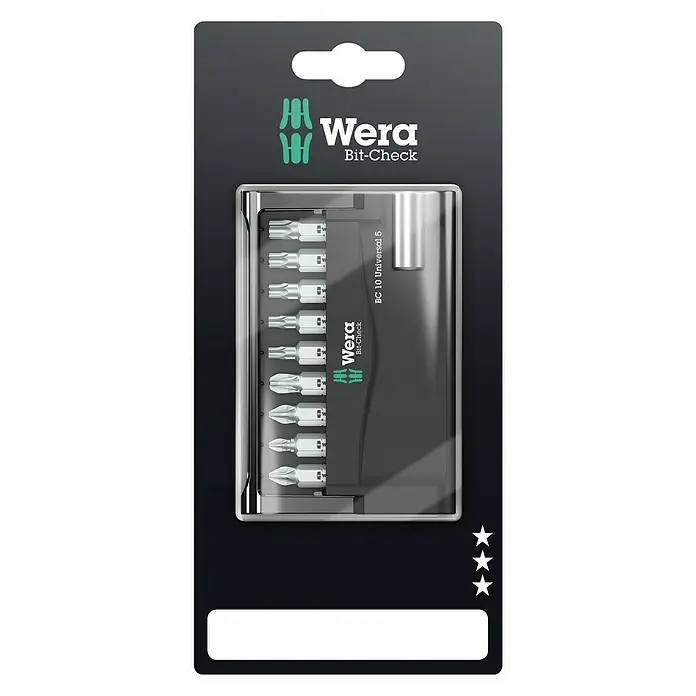Wera Komplet bit nastavaka Premium Bit-Check - 10 -dij.