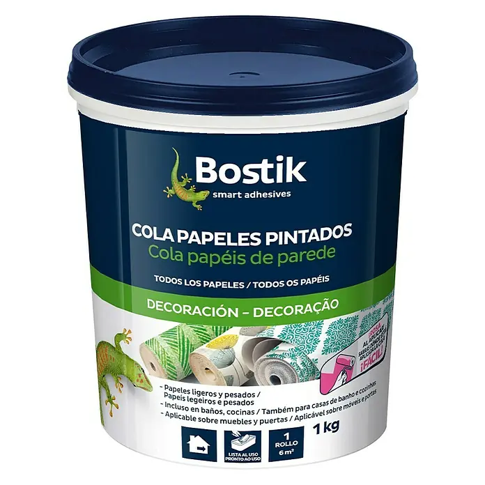 Bostik Cola para papeles pintados Decoración - 1 kg