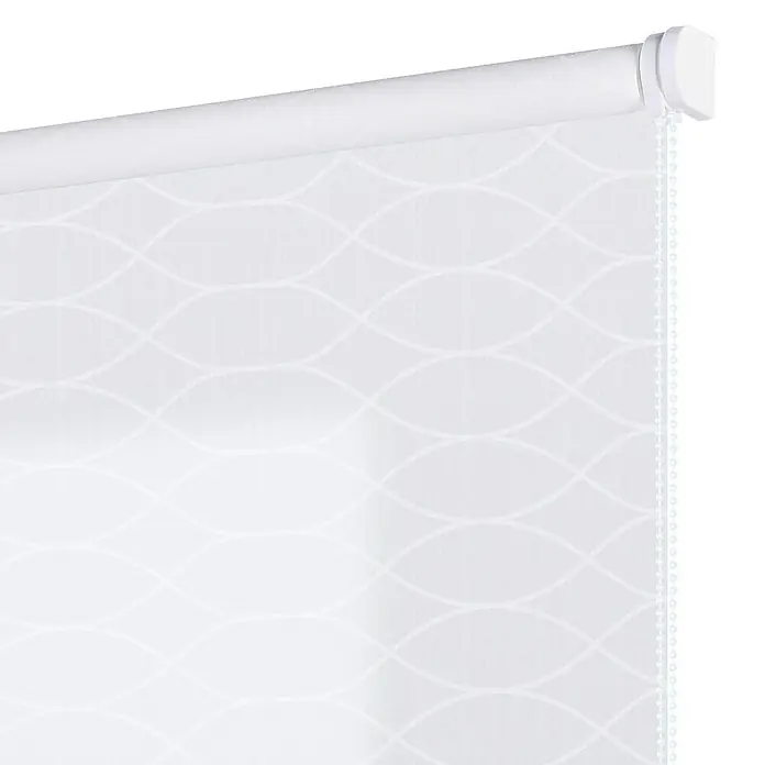 Estor enrollable Roll-up Scene - An x Al: 120 x 180 cm, Mar blanco