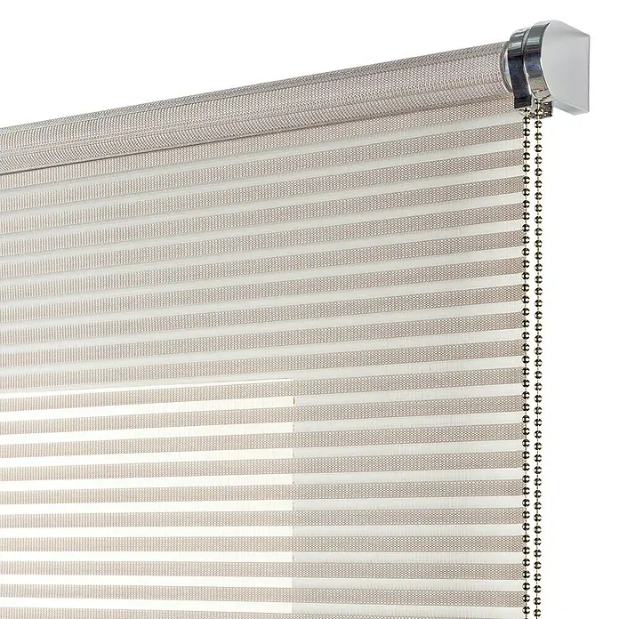 Estor enrollable Roll-up Scene - An x Al: 180 x 180 cm, Gris, Formas y patrones