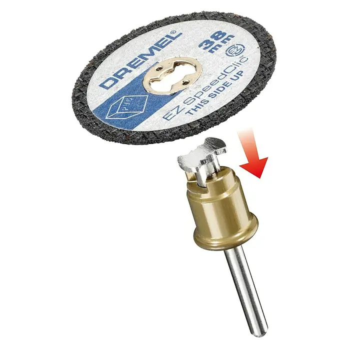 Dremel EZ SpeedClic Rezni disk SC 476 - 38 mm, 5 Kom. - Pogled sprijeda