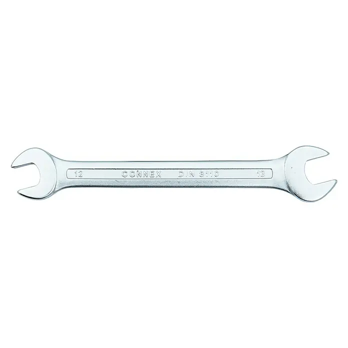 Llave fija de doble boca DIN 3110 - Ancho de llave: 12 x 13 mm, DIN 3110