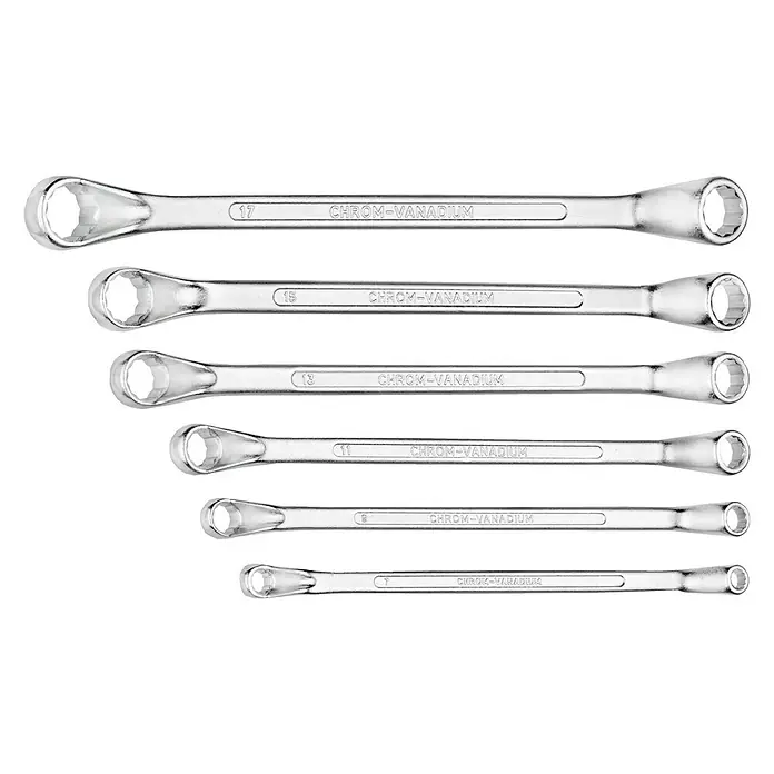 Juego de llaves acodadas - 6 pzs.