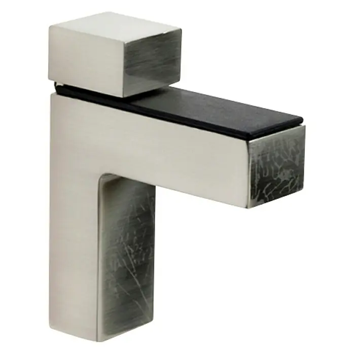 Rei Soporte de pared para estantes 2445 - Carga soportada: 40 kg, Apto para: Estantes, Níquel, 2 uds.